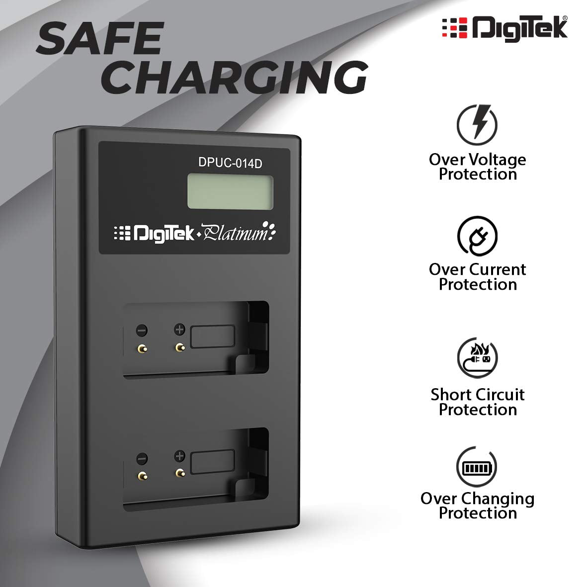 Digitek DPUC 014D (LCD MU) LPE6 for LPE6 Platinum Charger