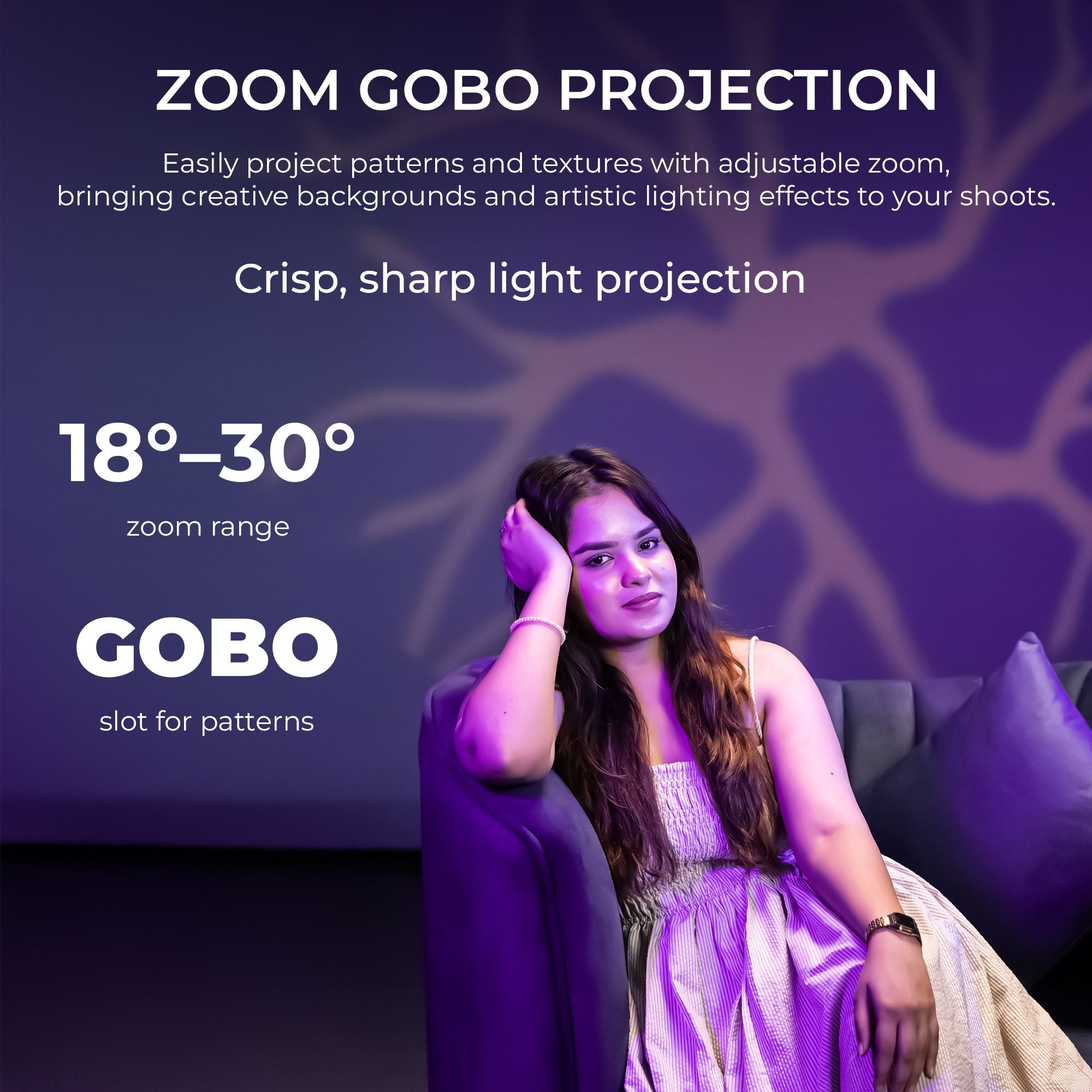 Digitek (DS 30 WTP) Optical Snoot Zoom Gobo Projector