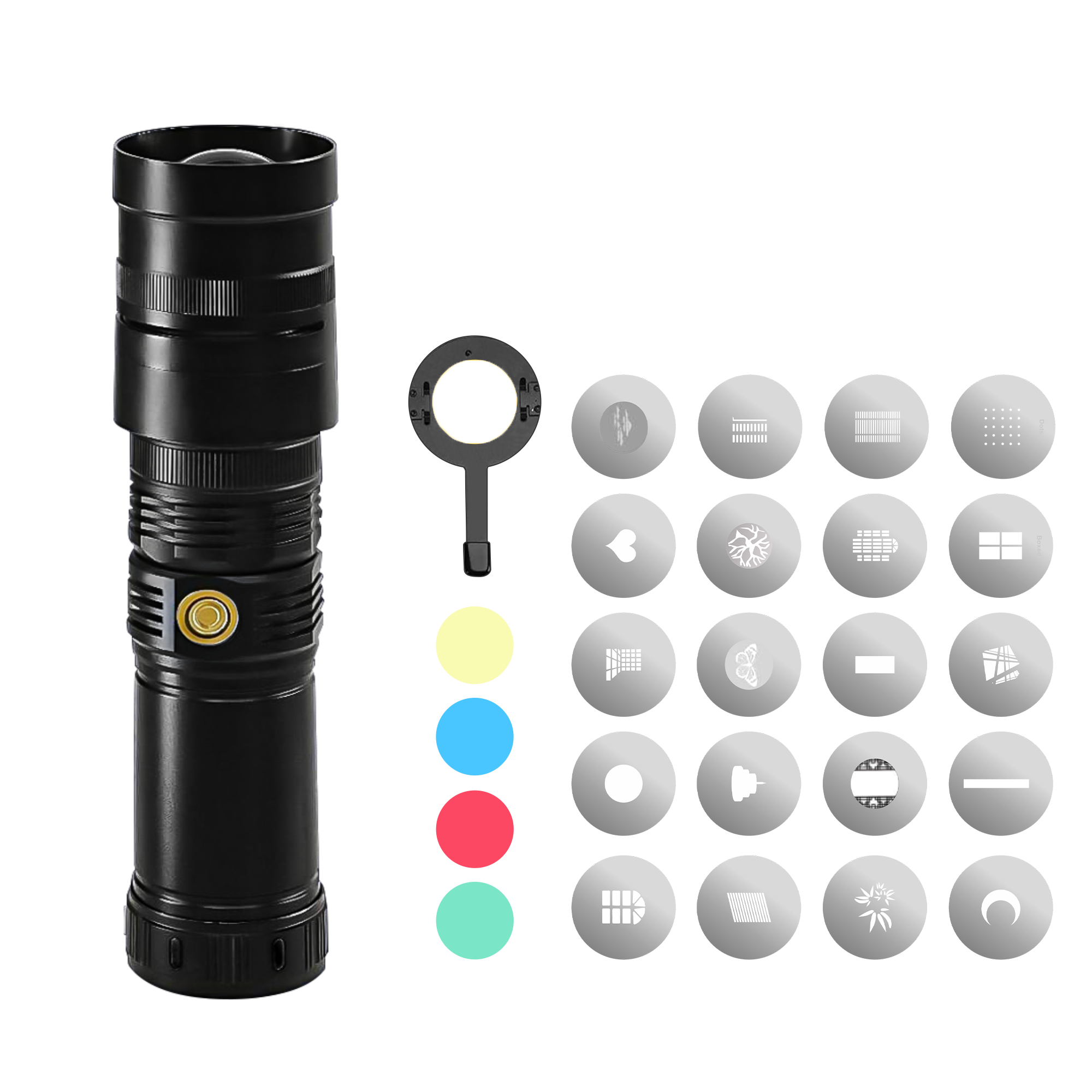 Digitek (DS 40 WTP PRO) Portable Torch Projector Snoot