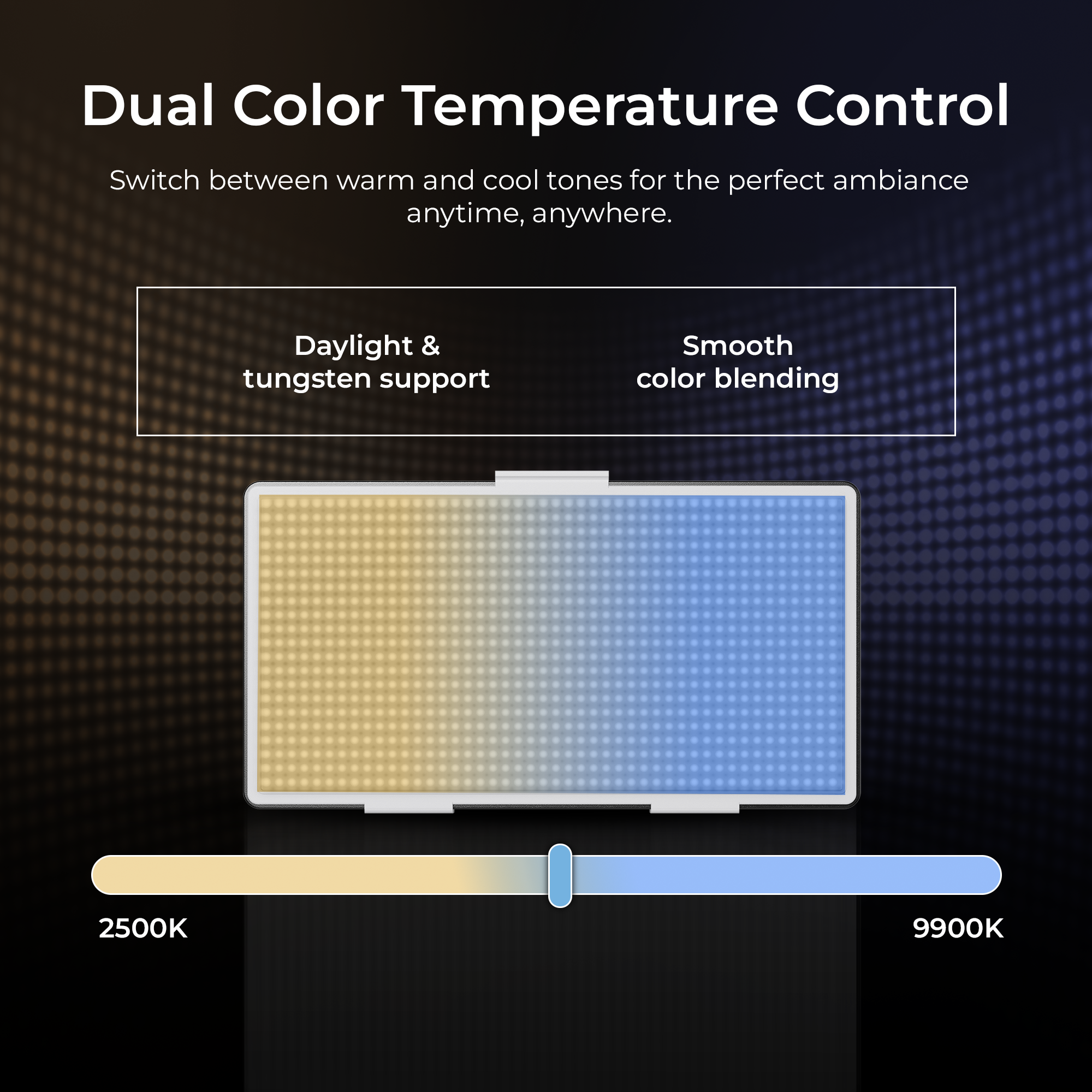 Digitek (LED-D432 Bi) Portable Bi-Color LED Video Light