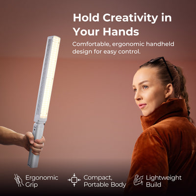 Digitek (DSL-1000 RGB) Portable RGB LED Stick Light 100W