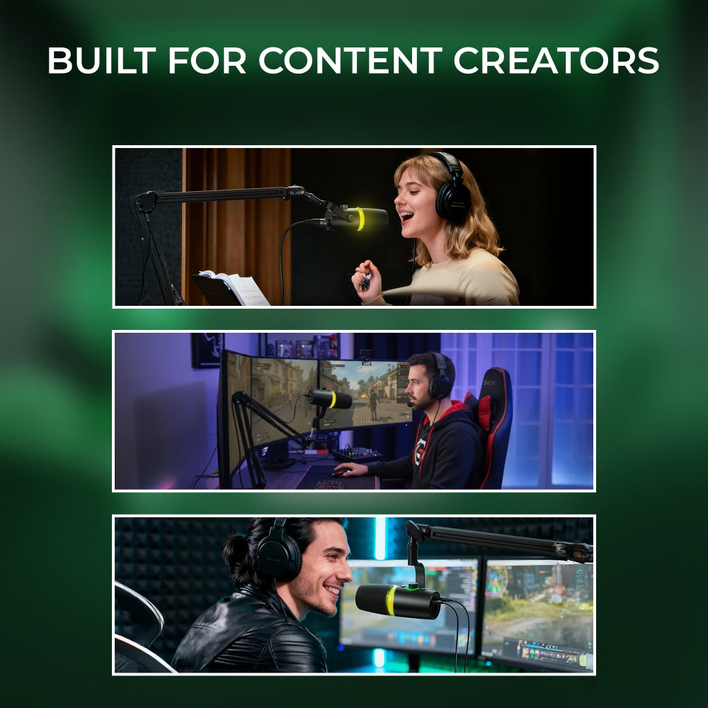 Digitek (DM 701) RGB  Podcast-Gaming Microphone