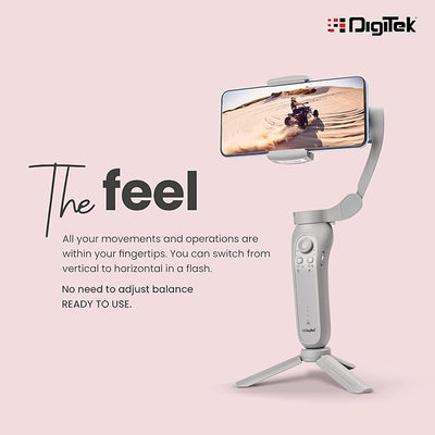 Digitek DSG-007F 3 Axis AI Smartphone Gimbal