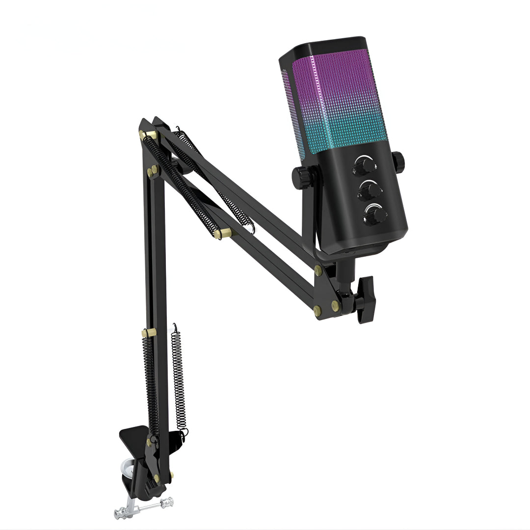 Digitek (DM 402) Wired RGB Podcast-Gaming Microphone