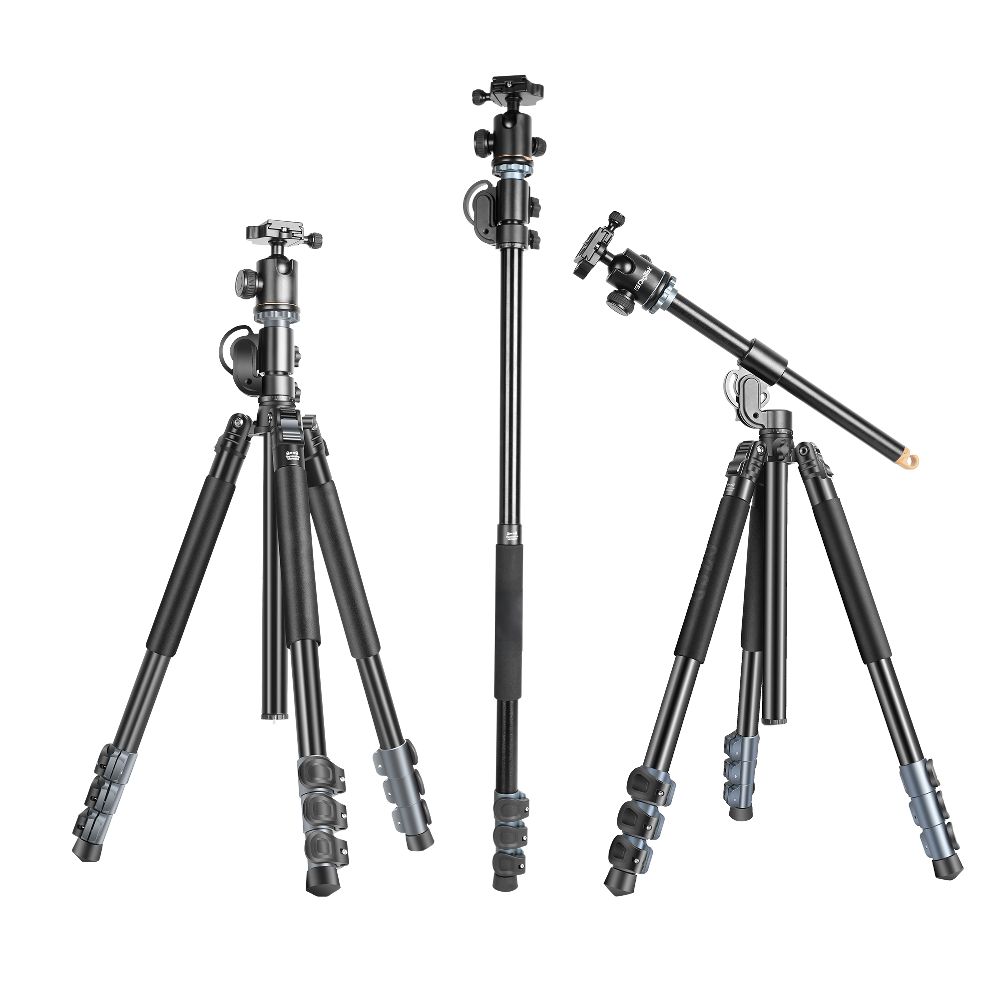Digitek (DTR 540 BH) Heavy Duty Multi-Angle DV Tripod cum Monopod