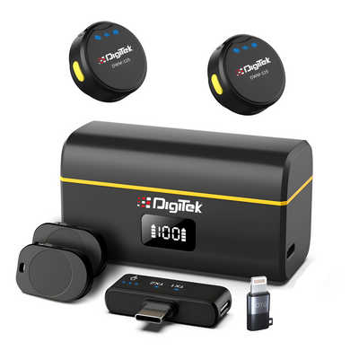 Digitek (DWM-115) 2-in-1 Wireless Microphone