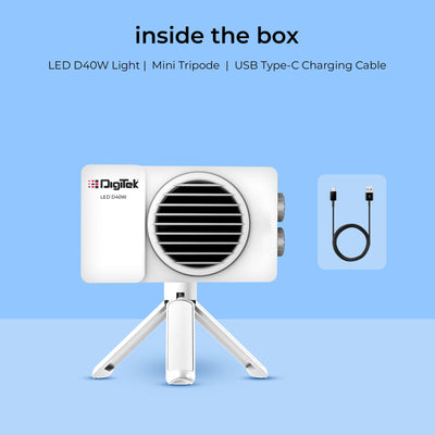 Digitek (LED-D40W) 40W Portable Bi-Color LED Video Light