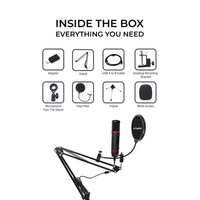 Digitek (DM-501) Podcast & Gaming Condenser Microphone Kit