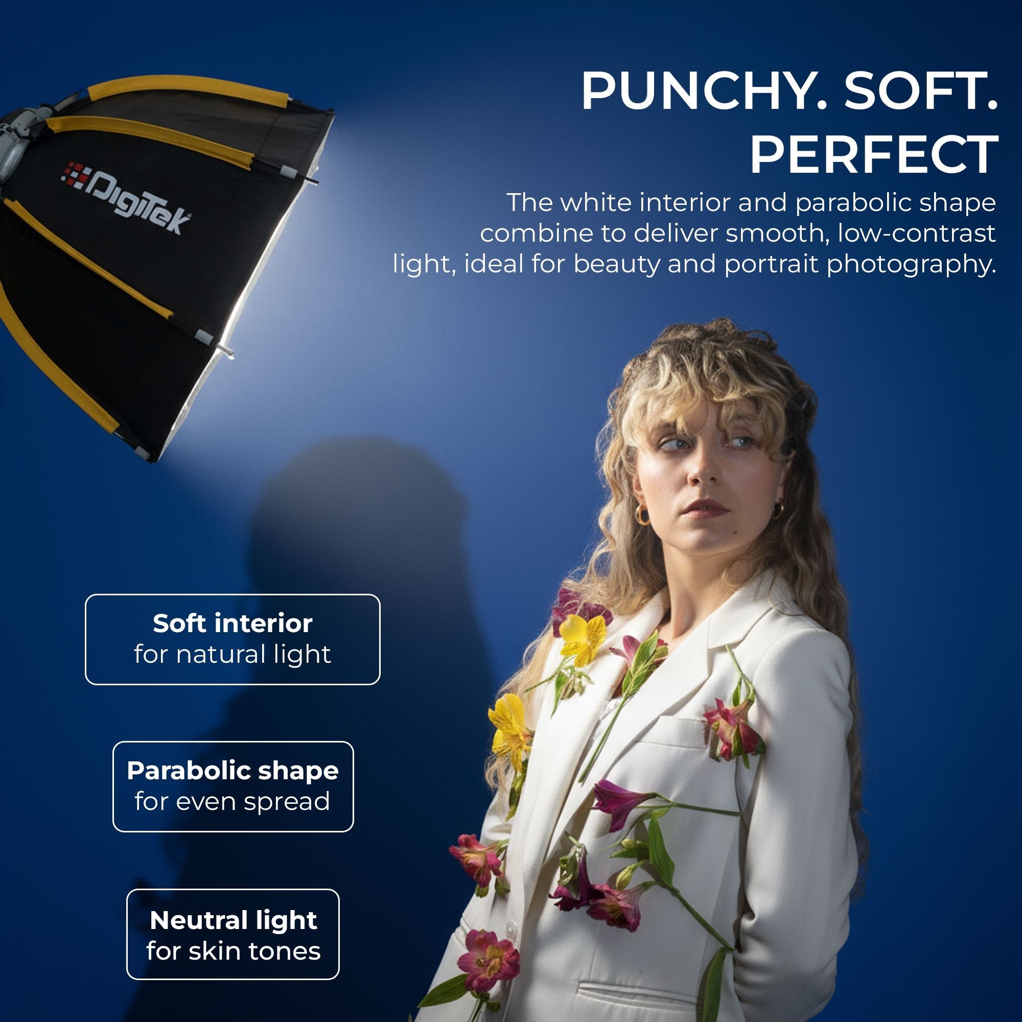 Digitek (DSB 30cm Mini) 30cm Softbox with Mini Bowens Mount